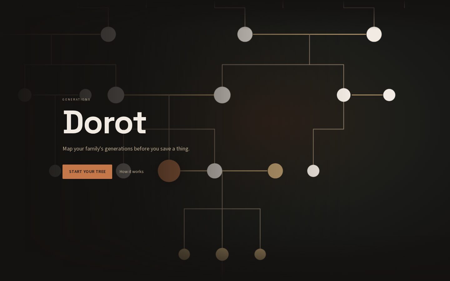 Dorot website preview
