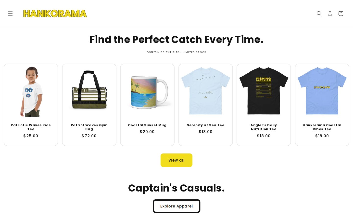 Hankorama website preview
