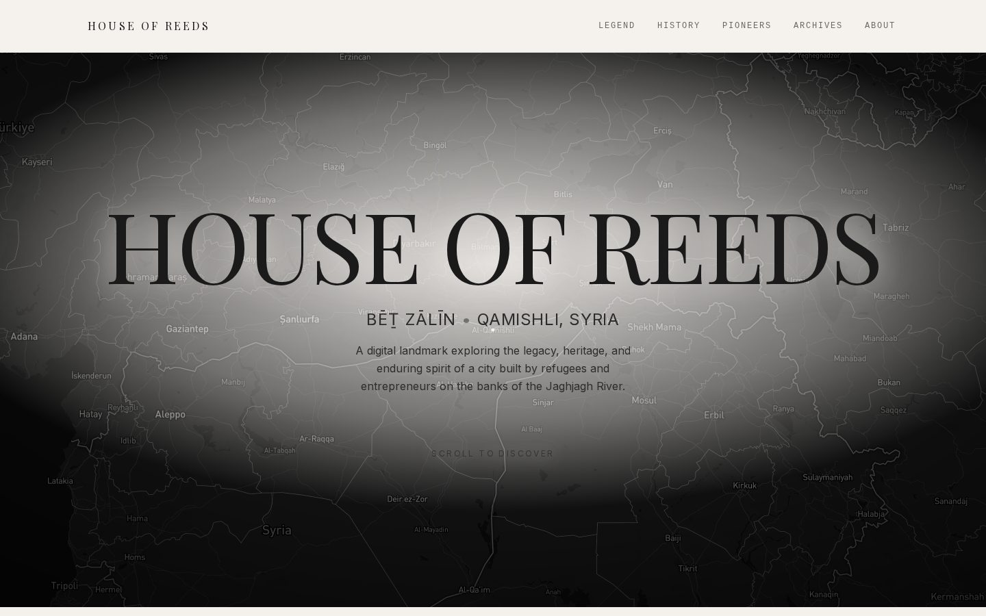 House of Reeds website preview